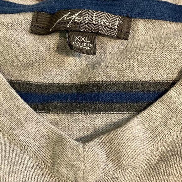 Method Striped Crewneck Pullover Sweater‎ - Picture 3 of 5